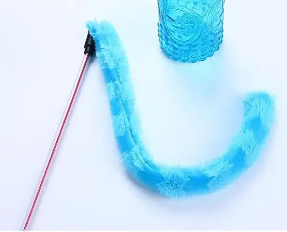 Cat Stick Plush Interactive Multisensory Feathery ToyForCats Premium Entertainment