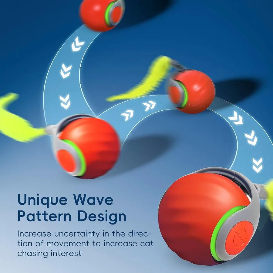 GuangdongHign-concernedChemicalIndustryBrand Cat Toy Ball 2.0 Automatic Moving Indoor
