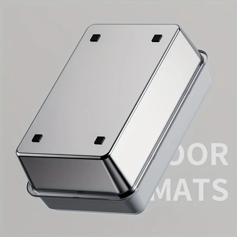 Stainless Steel Cat Litter Box With Lid Leakproof Odor Free