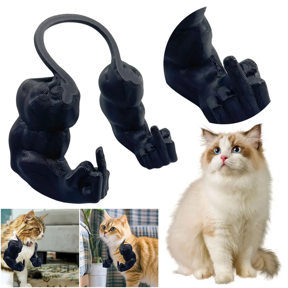 Alloet Cat Muscle Arm 3D Printed Neck Arm With Muscle