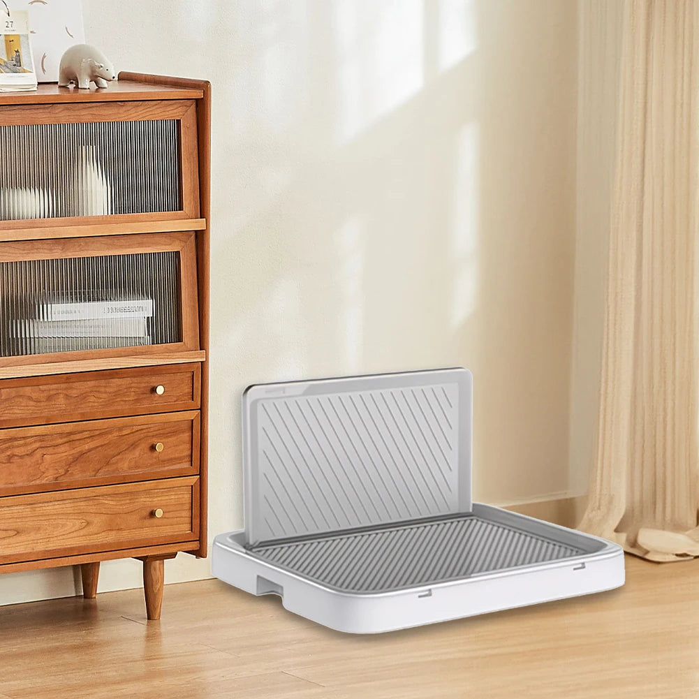 Hign-concerned Dog Potty Tray With Wall Pan Training Toilet