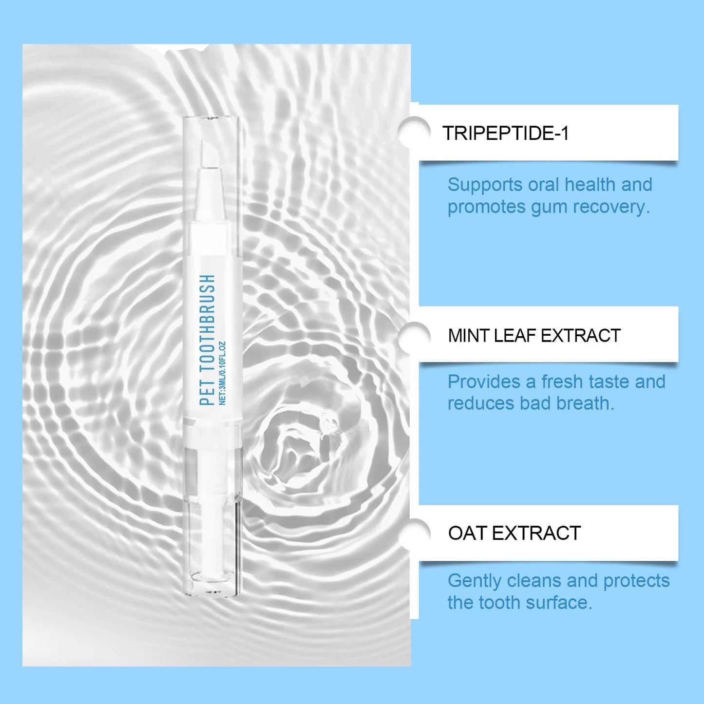Hign Concerned Pet Toothbrush Gentle Dental Care Pen