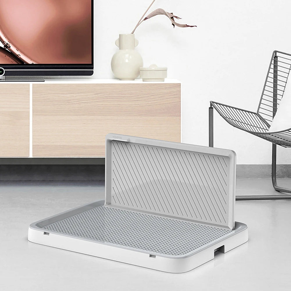 Hign-concerned Dog Potty Tray With Wall Pan Training Toilet