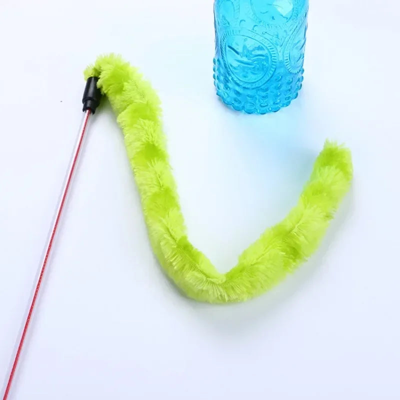 Cat Stick Plush Interactive Multisensory Feathery ToyForCats Premium Entertainment