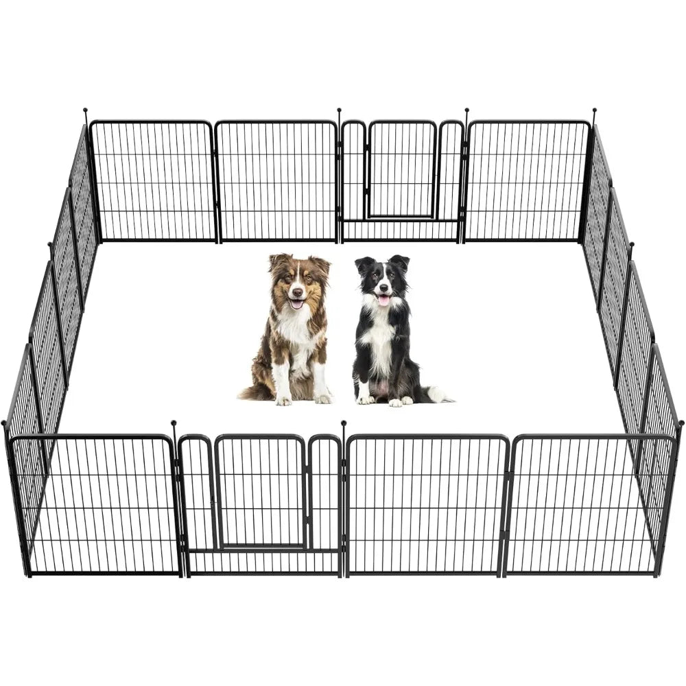 DAFIFY Instant Dog Playpen Portable Pet Fence For Outdoors
