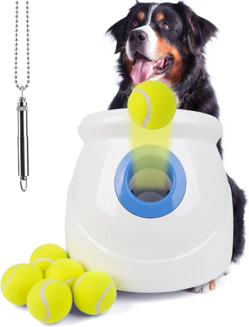 Hign-concerned Dog Automatic Ball Launcher Interactive Toy