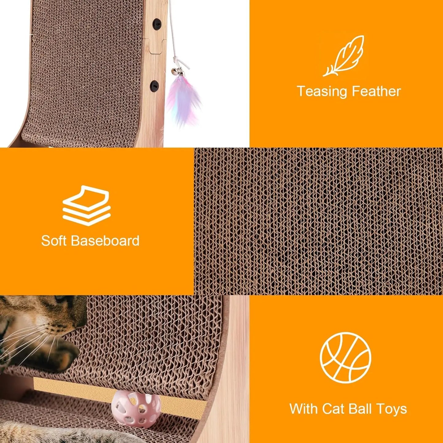 Guangdong Non-Toxic L-Shaped Cat Scratcher for IndoorLivingSpaces Furniture Protection