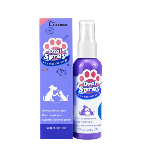 YEGBONG Pet Tooth Cleaning Spray For Dogs And Cats