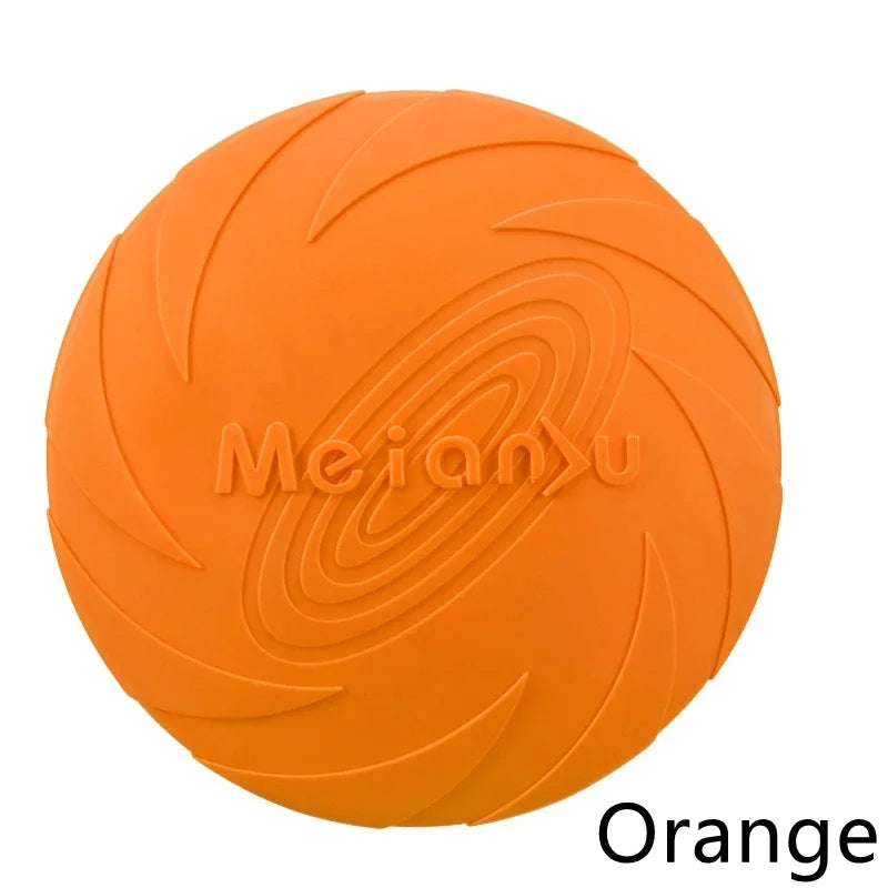 YTYIN Flying Disc Dog Toy Silicone Durable Training Outdoor