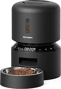 Hignconcerned Automatic Pet Feeder Timed Dry Food Dispenser