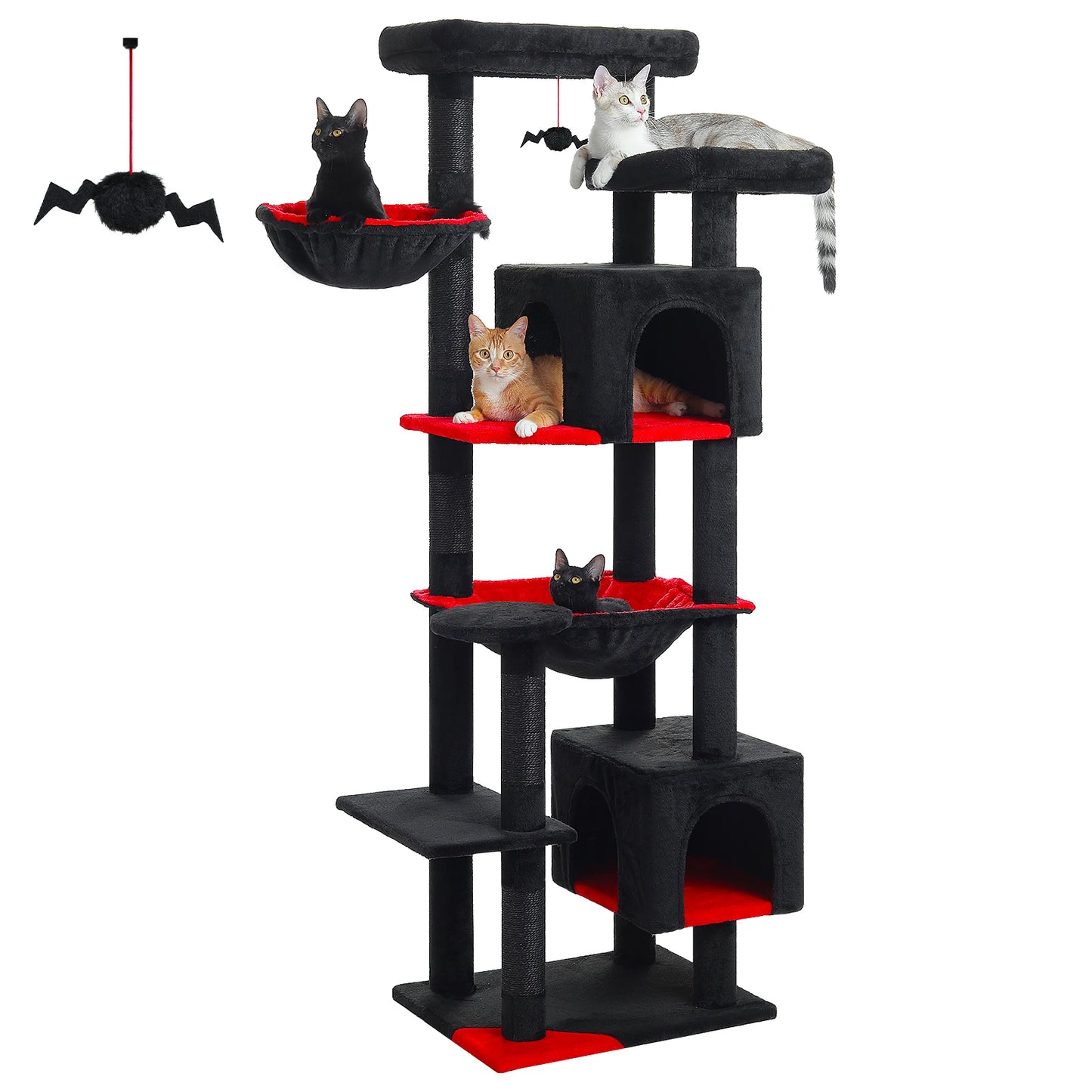 PAWZ Road Cat Tree For Indoor Cats With Scratching Posts