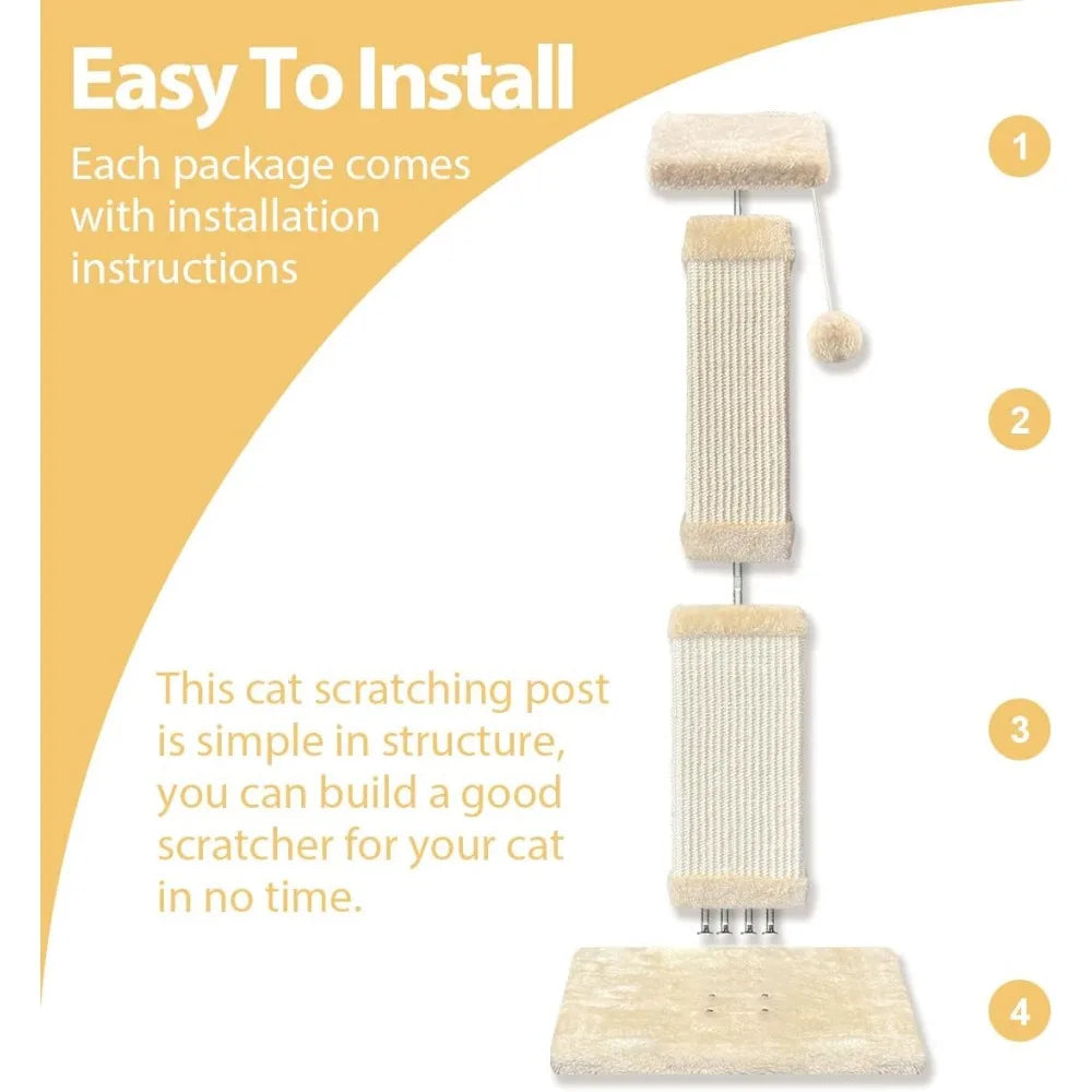 AGYM Cat Scratching Post Indoor Use Durable Premium