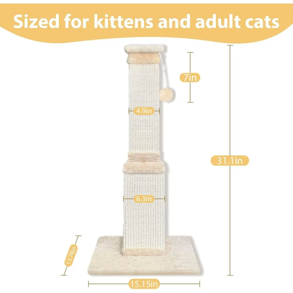 AGYM Cat Scratching Post Indoor Use Durable Premium