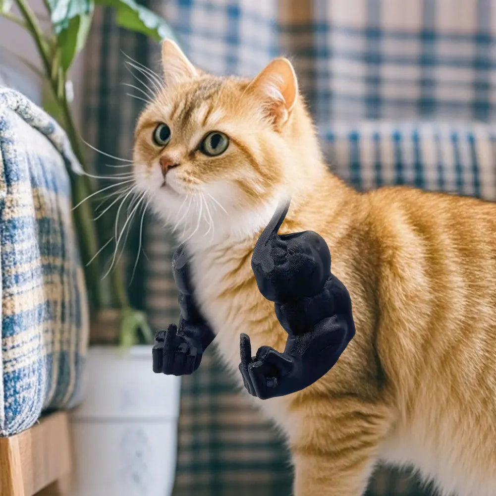 Alloet Cat Muscle Arm 3D Printed Neck Arm With Muscle