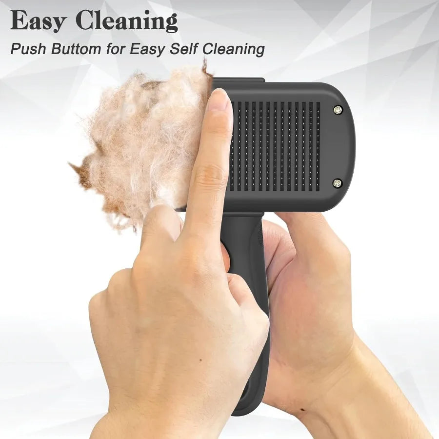 Hign-concerned Self Cleaning Deshedding Brush Dogs Cats