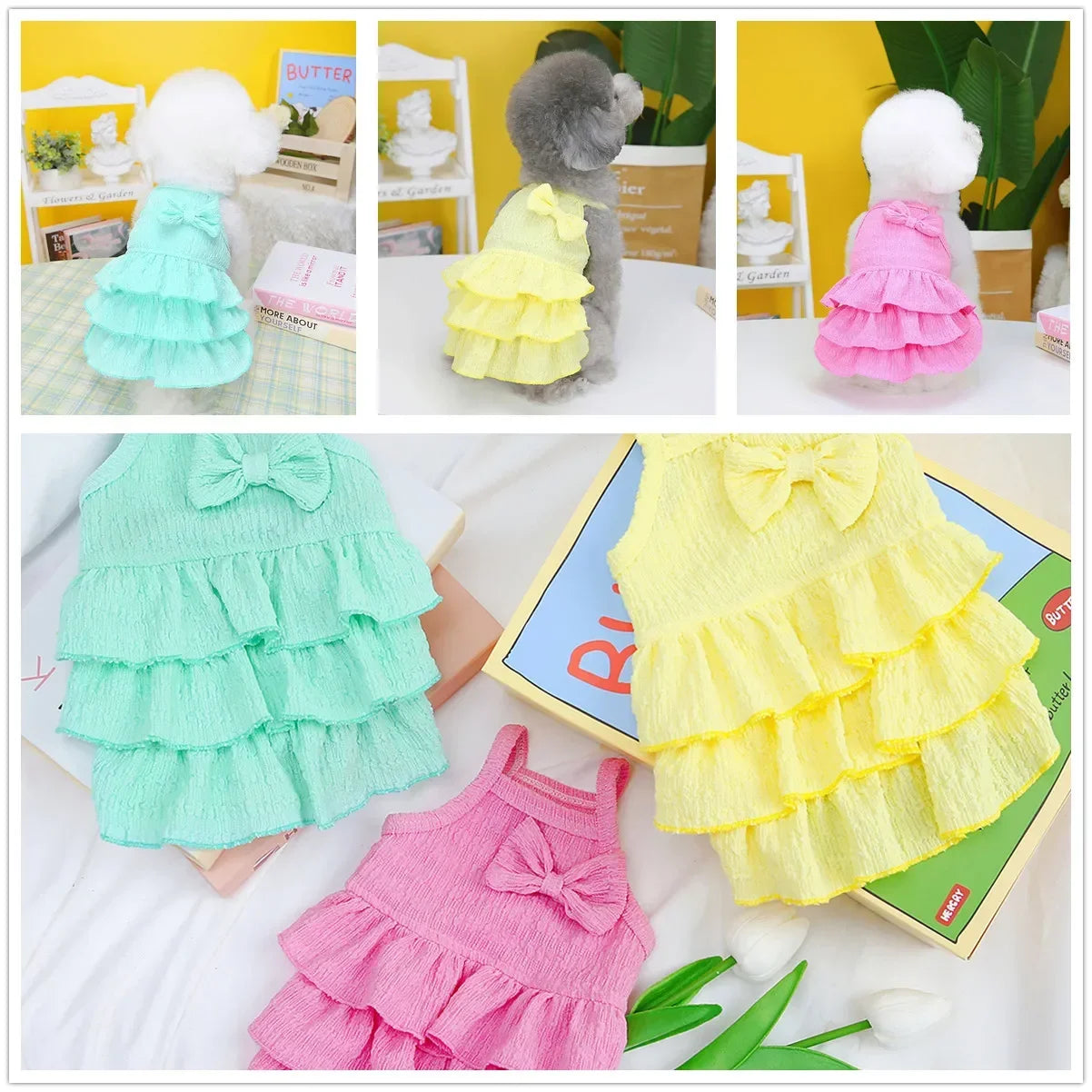 Guangdong Pet Princess Dresses For Dogs And Cats Pug
