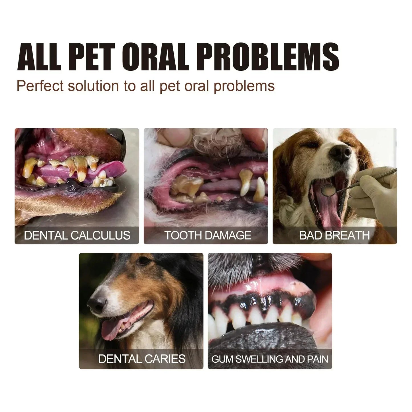 Pet Tooth Cleaning Spray For Dogs And Cats Bad Breath