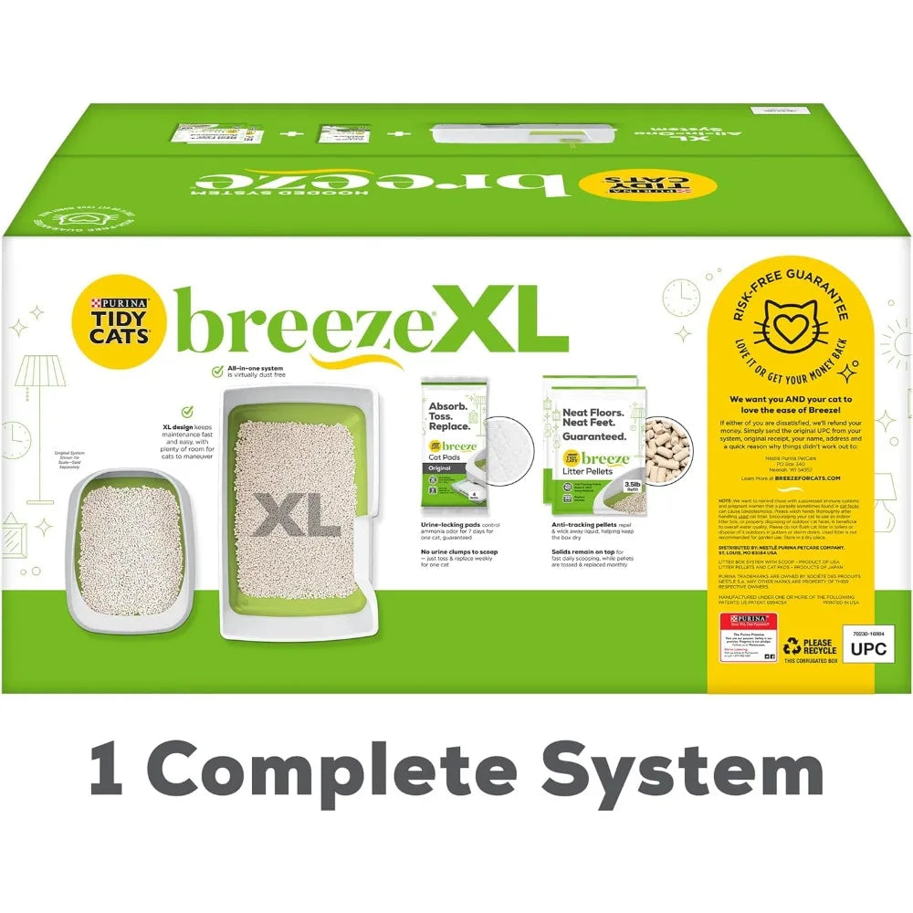 Purina Breeze XL Non Clumping Litter System All In One
