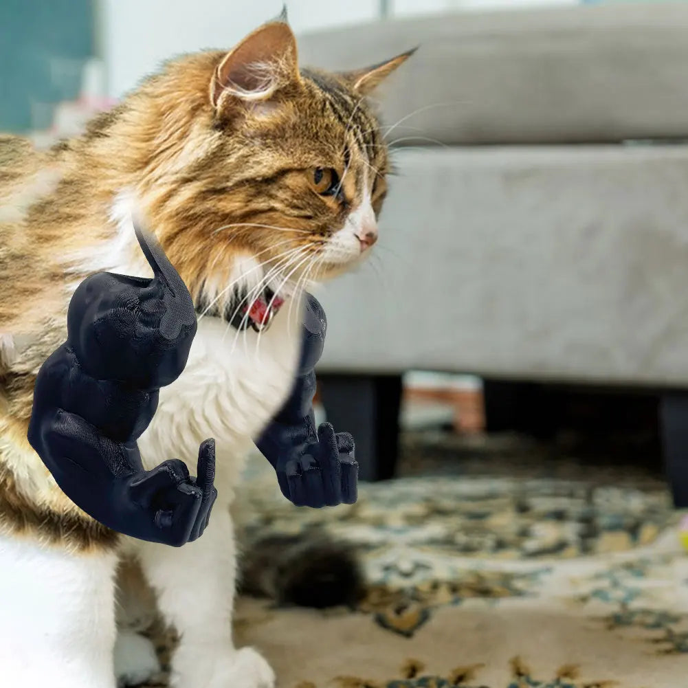 Alloet Cat Muscle Arm 3D Printed Neck Arm With Muscle