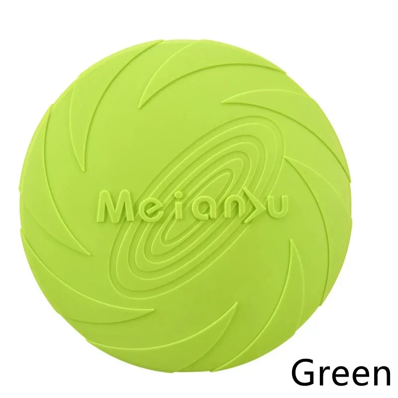 YTYIN Flying Disc Dog Toy Silicone Durable Training Outdoor