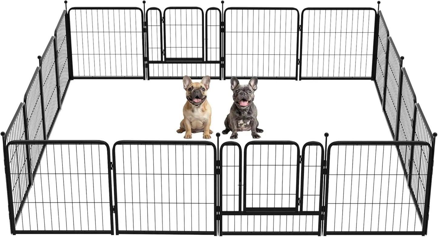 DAFIFY Instant Dog Playpen Portable Pet Fence For Outdoors