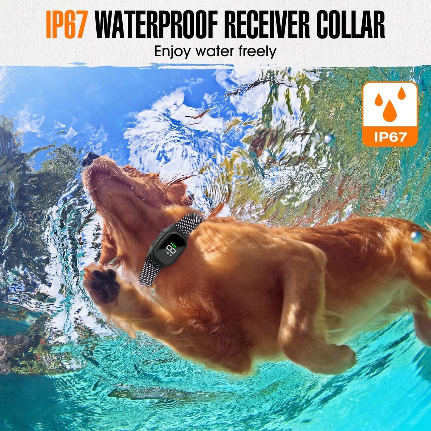 High Concerned Chemical Waterproof Dog Bark Collar Elite