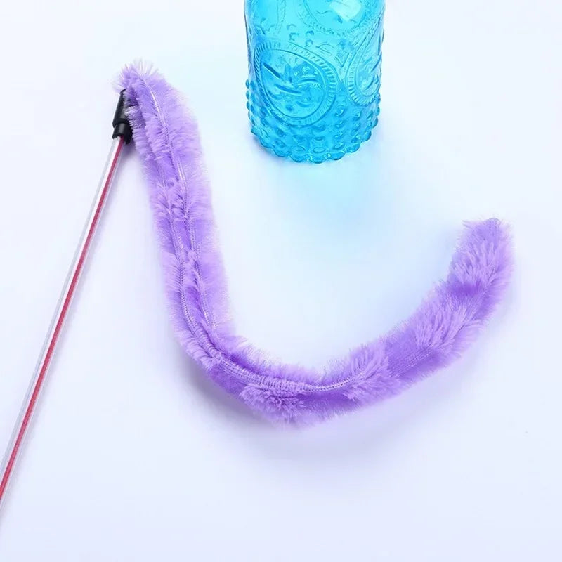 Cat Stick Plush Interactive Multisensory Feathery ToyForCats Premium Entertainment