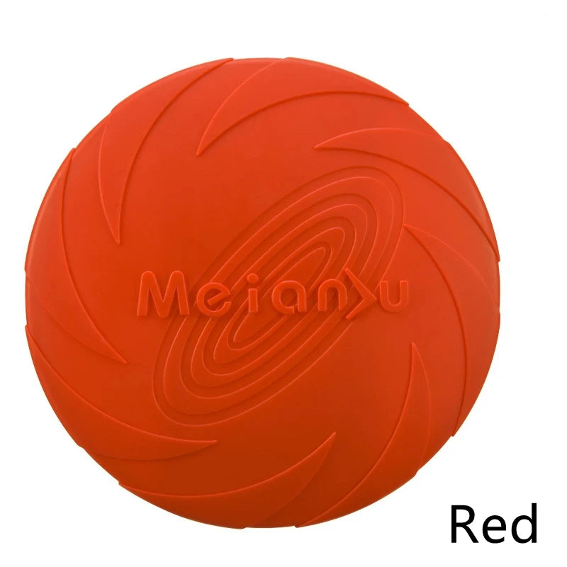 YTYIN Flying Disc Dog Toy Silicone Durable Training Outdoor