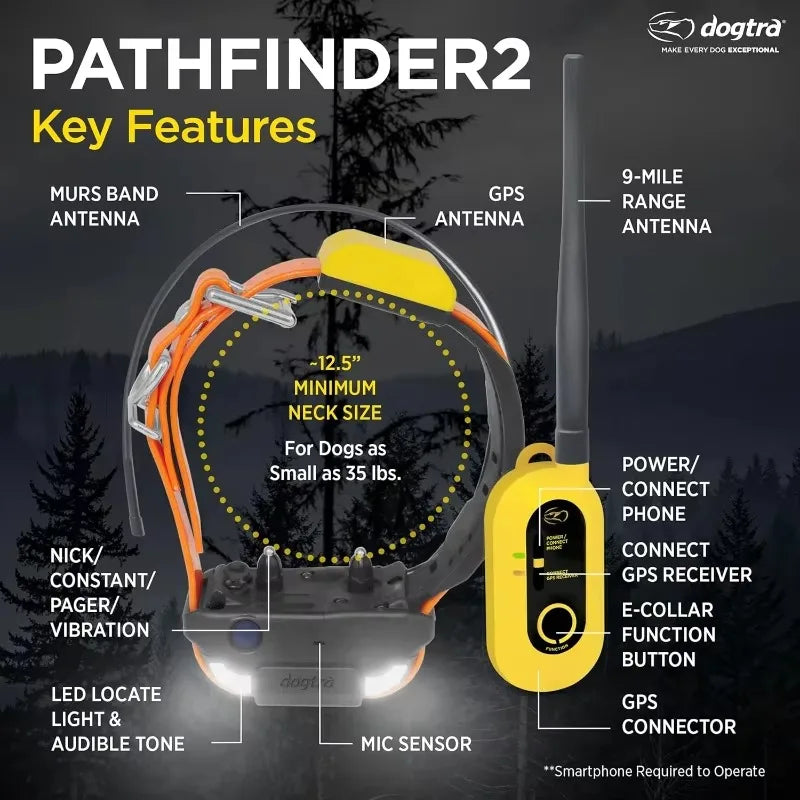 Dogtra Pathfinder 2 Hunting GPS Dog Training Collar