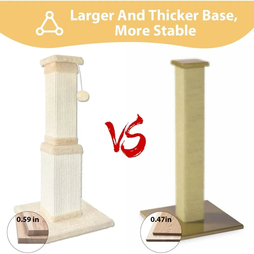 AGYM Cat Scratching Post Indoor Use Durable Premium
