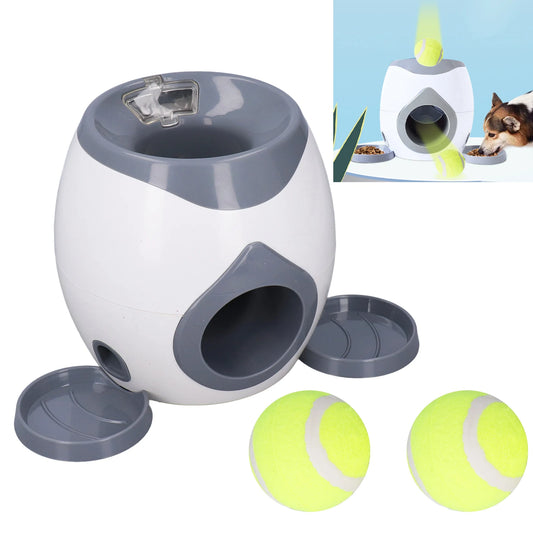 Hign-Concerned Dog Ball Feeding Toy Tennis Ball Machine