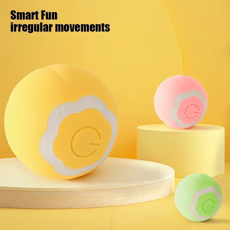 Guangdong Smart Cat Toy Automatic Rolling Ball Self Moving