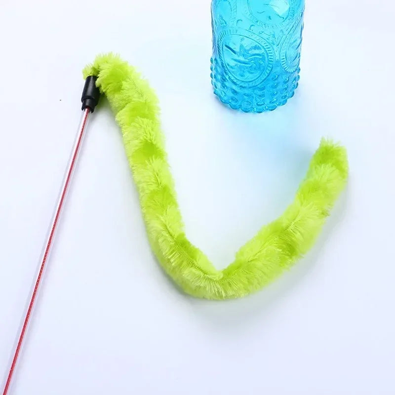 Cat Stick Plush Interactive Multisensory Feathery ToyForCats Premium Entertainment