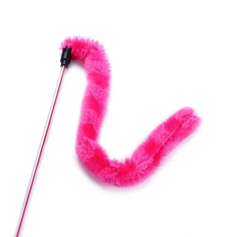 Cat Stick Plush Interactive Multisensory Feathery ToyForCats Premium Entertainment